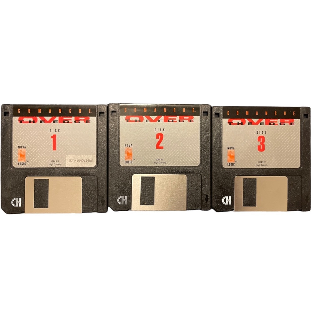 Comanche Over the Edge disk 1–3